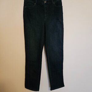 Gloria Vanderbilt Black Stretch Amanda Jeans